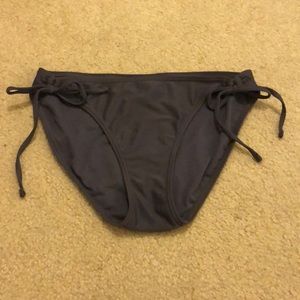 Dark purple bathing suit bottoms